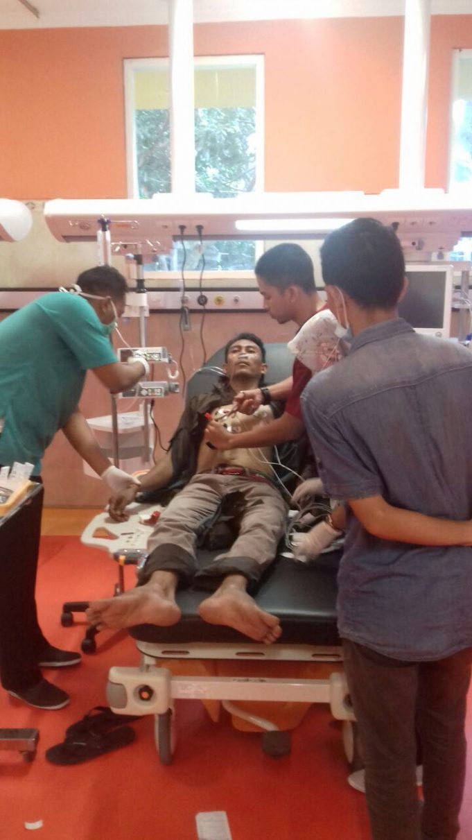 Monjok vs Karang Taliwang bentrok,17 warga tumbang.Ade Irma jadi arena