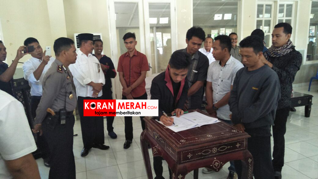 D’MAX dan karyawannya teken perjanjian,begini isinya