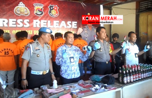 Bikin Menganga Hasil operasi Miras di Lombok Tengah.Hukumannya…