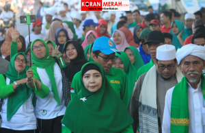 Makin Mepet, Ini yang dilakukan Relawan ‘Coblos Jilbab Ijo’