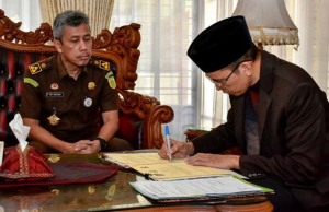 Amankan dan Kawal Pembangunan Daerah, Kejati NTB Lapor ke TGB, Lounching Aplikasi TP4D