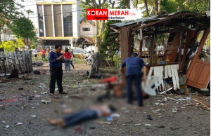 Minggu Pagi ini, Bom Meledak di Gereja Surabaya, Lihat fotonya