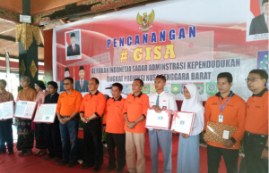 Lounching Gisa di Lombok Tengah.Yang belum ada KTP Elektronik Merapat