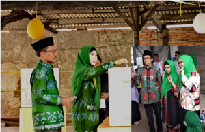 Rohmy Ke TPS Dikawal Jilbab Hijau. Relawan Yakin Menang
