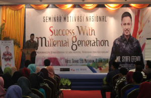 Dr Zul Minta Generasi Millenial Buat Peta Masa Depan