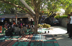 Polsek Senggigi Amankan Proses Penertiban PKL