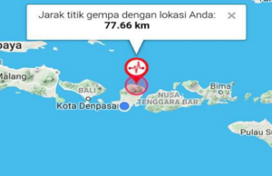 Gempa 7.0 SR, BMKG Mataram Keluarkan Warning Bahaya Tsunami