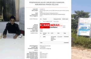 Proyek Penerangan Jalan Penginapan di Bima Dipersoalkan proyek penerangan jalan penginapan