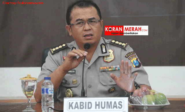 kabid-humas-polda-jatim deklarasi ganti presiden surabaya