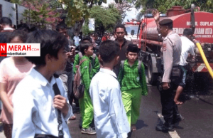 Setelah Ponpes NW Pengadang, Kini Ponpes NU Karang Pule Terbakar. Ini Identifikasi Polisi kebakaran madrasah nurul islam NU