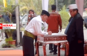 Lantik Penjabat Kades Dan Anggota BPD Loteng. Suhaili: Bukan Seremonial pelantikan kades dan bpd loteng