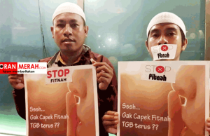 Akan Ada Aksi Bela TGB di KPK, Laskar Perantau NTB Turun Jalan laskar perantau NTB