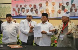 Prabowo Tegaskan Akan Jemput Habib Rizieq ijtima ulama II