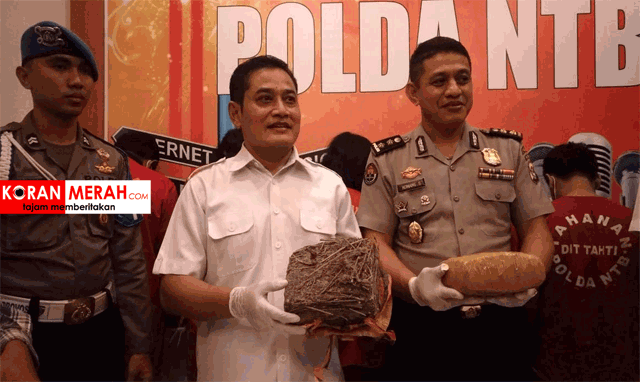 penangkapan 8 kg ganja