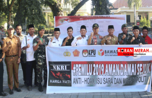 Ikrar Pemilu Damai. Ahyar Abduh Ingatkan Soal Kampanye Hitam