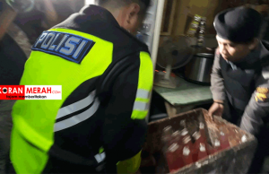 Polres Mataram Sisir Lokasi Kafe Remang. Ini Hasilnya polres mataram razia
