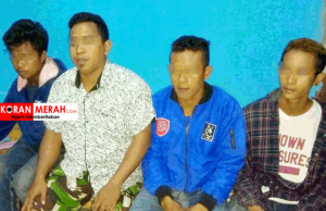 Ribut Balapan Liar, 4 Pemuda Ditangkap Polisi