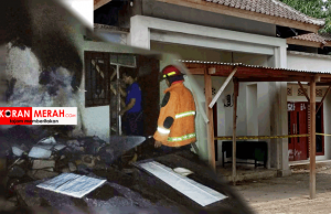 Sebelumnya Ada Penyegelan, Kini Kantor Desa Lajut Terbakar