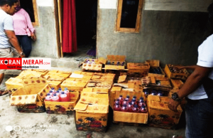 Polisi Sisir Miras di Kampung Jawa, Kopang Dan Selebung. Ini Hasilnya