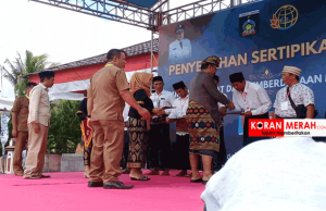 26 Ribu Sertifikat Diberikan Ke Warga Loteng. Ini Pesan Wabup