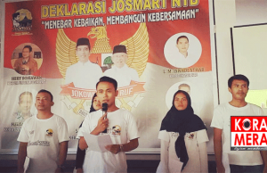 Deklarasi JoSmart NTB: Lalu Iqra, Sang Deklarator Dari Bumi Tastura