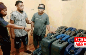 Puluhan Jerigen Sofi Diamankan Polisi. Diangkut Dari NTT