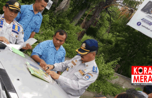 Tertibkan Parkir, Dishub Kota Mataram Tilang Taksi