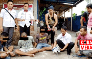 Gerebak Rumah, Polisi Amankan Warga Kawo Dan Gapura. Diduga Edarkan Narkoba