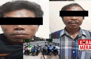 Motor Curian Sering Dijual Ke Montong Ajan. Polisi Tangkap Penadahnya