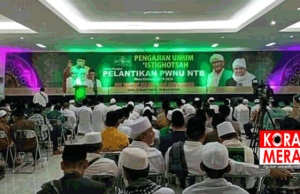 Prof Masnun Dan Pengurus PWNU NTB Resmi Dilantik