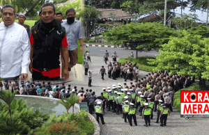 Pengawalan Polisi, Rocky Gerung Dan Ustad Haikal Tetap Talkhsow di Senggigi