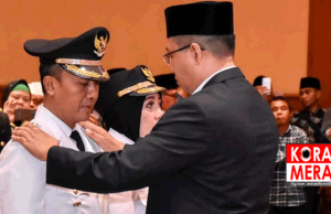 Bupati Dan Wabup Lobar Dilantik. Fauzan Berhasil Buktikan Diri Tanpa Zaini