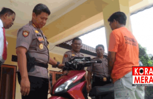 Dipecat, Karyawan Toko Keramik di Gunung Sari Curi Motor Bos