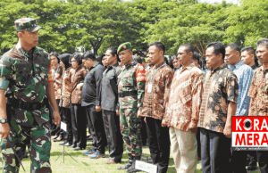 Danrem Pimpin Apel Persiapan Kunjungan Presiden Jokowi Ke Lombok