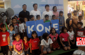 KONE Gelar Kampanye Dan Simulasi Cara Naik Eskalator Yang Aman di LEM