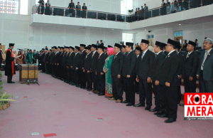 Sah…Mulai Hari Ini, 50 Dewan Terpilih Mulai Ngantor di Kantor DPRD Lombok Tengah
