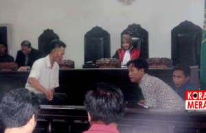 Sidang Pemagaran Lahan Sirkuit: Kadus Ujung Lauq Dan Lalu Usman Diputus Bersalah