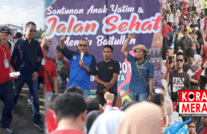 AHZ Ajak Warga Kecamatan Pringgarata Jalan Sehat Ke Mekkah. Dihadiri Gub Zul