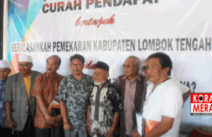 Rembuk Tokoh, Sepakat Mekarkan Loteng Jadi Kodya Praya. Segera Bentuk Komite