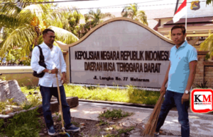 Desak Kapolda Baru Selesaikan Kasus Bupati Dompu, Aktivis Teatrikal Jumat Bersih