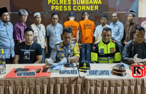 Di Sumbawa, Para Tokoh Dihadirkan Polres. Saksikan Gelar Kasus Tahun Baru