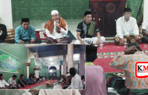 Di Masjid Nurul Iman Pemantek Janapria, Pemuda Berzikir Tolak Bala Virus Corona