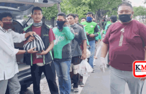 Di Mataram, Ada Pembagian Sembako Bagi Warga Terdampak Covid 19