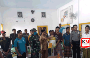 Koramil Pringgarata Dan Pemda Loteng Bagikan 1000 Masker