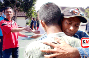 Haru Biru Warnai Bebasnya 23 Anak Dari LPKA Loteng Imbas Covid 19