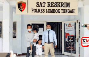 Fauzi Dan Dua Anaknya Datangi Polres Loteng, Perihal Istrinya Yang Dinikahi