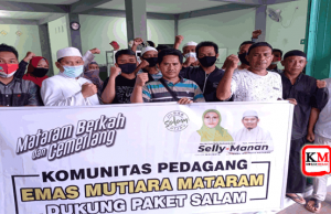 Punya Program Majukan Pedagang Kecil, KPEM Deklarasi Dukung Selly-Manan