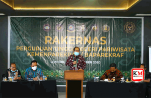 Poltekpar Lombok jadi Tuan Rumah Rakernas PTNP. Tiga Hal Jadi Bahasan Utama