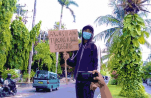 Gegara Poster ‘Awas Tukang Kawal Jogging’, Pelajar di Bali Kena Ciduk