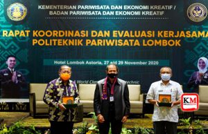 Tingkatkan Sinergitas, Poltekpar Lombok Gelar Rakor Dan Evaluasi Kerjasama